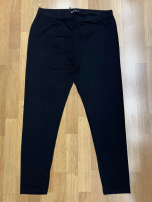 Basis Leggings i sort bambus jersey